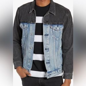 Levi’s Colorblock Denim Trucker Jacket